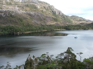 At anchor in the Channels