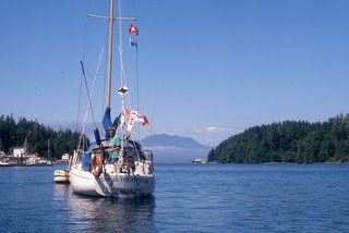 Landfall at Bamfield, Vancouver Island