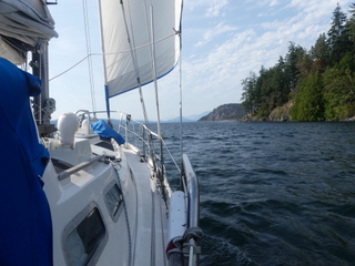 Sailing to Desolation Sound