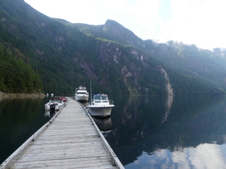 Float at Princess Louisa Inlet