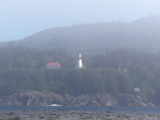 Pachena Point in fog