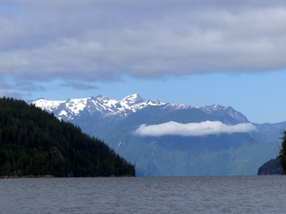View up Kingcome Inlet