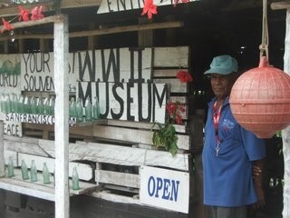 The war museum, Port Havannah