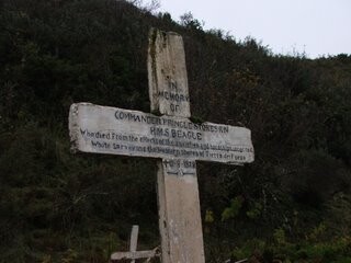 Grave of Robert Pringle Stokes, HMS Beagle