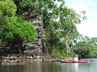 Kayaking at Nan Madol