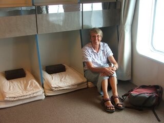 Jenny on the Camellia