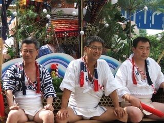 Waiting for the start, Yamakasa