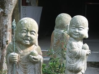 Baby Buddhas at Miyajima