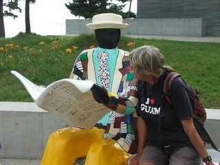 Catching up on the news, Nao Shima