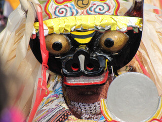 Stag dancer from Northern Japan