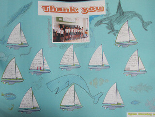 Thank You poster, Ogamo School