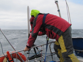 Oiling the Aries windvane