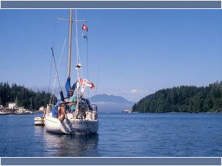 Landfall at Bamfield, Vancouver Island
