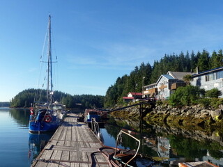 Ahousat dock and general store