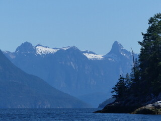 View into Desolation Sound