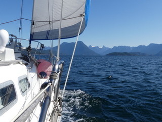 Sailing to Desolation Sound